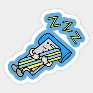 Cartoon funny sleep Sticker